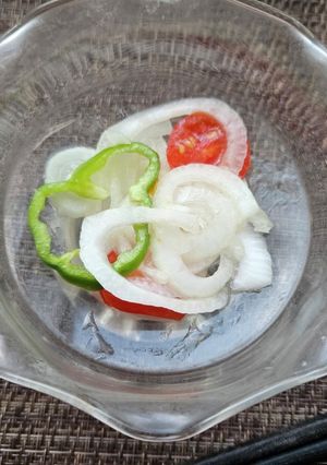 新玉ねぎとプチトマトのマリネ-レシピのメイン写真