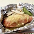 鮭と味噌とチーズのホイル焼き
