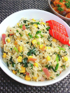 炊飯器で混ぜるだけ♪春色ポパイライス-レシピのメイン写真