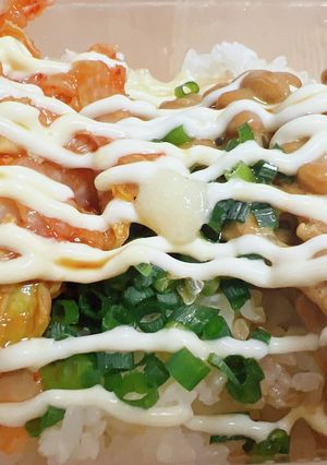 キムチーズマヨ納豆ご飯-レシピのメイン写真