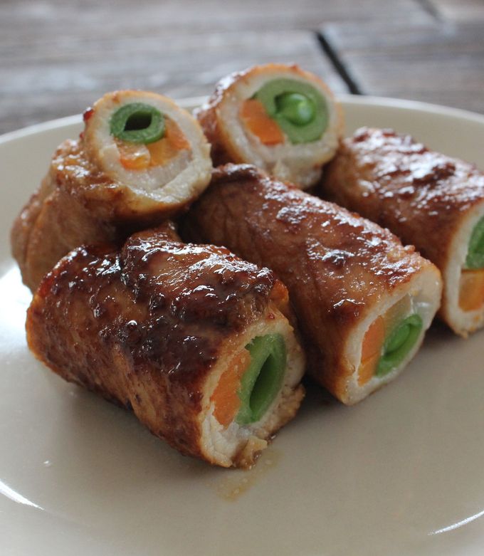 豚肉野菜巻き-レシピのメイン写真