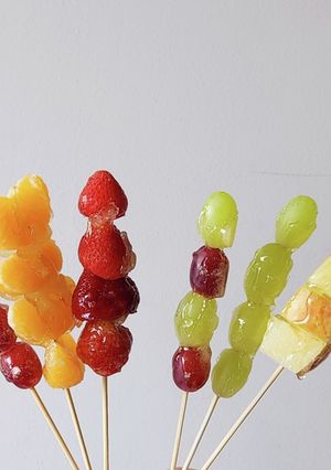 フルーツアイスタンフル☆カリカリいちご飴-レシピのメイン写真