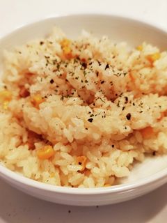 炊飯器で作る簡単コーンピラフ-レシピのメイン写真
