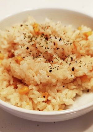 炊飯器で作る簡単コーンピラフ-レシピのメイン写真