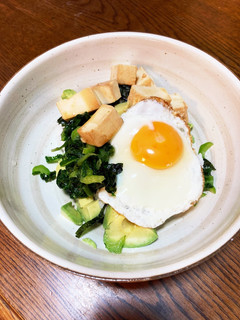 豆腐醤油漬けアボカド丼-レシピのメイン写真