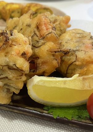 フリッター風でおつまみに！もずくの天ぷら-レシピのメイン写真