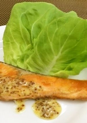 鮭のハニーマスタードソースかけ-レシピのメイン写真