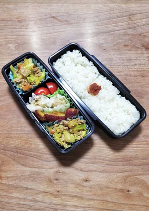 早起き苦手母さんの中学男子弁当　覚書29-レシピのメイン写真