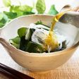 新玉ねぎと生わかめの出し酢和え♪