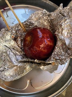 weberのグリルで焼きリンゴ-レシピのメイン写真