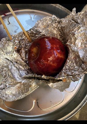 weberのグリルで焼きリンゴ-レシピのメイン写真