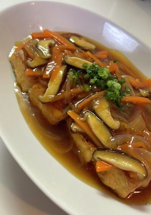 厚揚げ とろ〜り熱々あんかけ-レシピのメイン写真