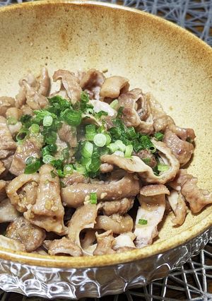 【珍味】鰤の胃袋(ふとう)ガーリック炒め-レシピのメイン写真