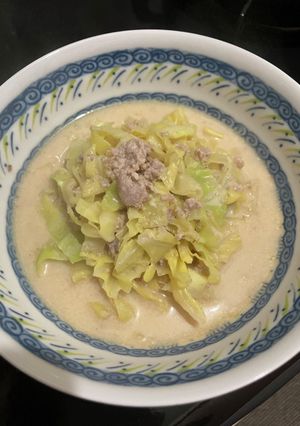 担々キャベツ麺-レシピのメイン写真