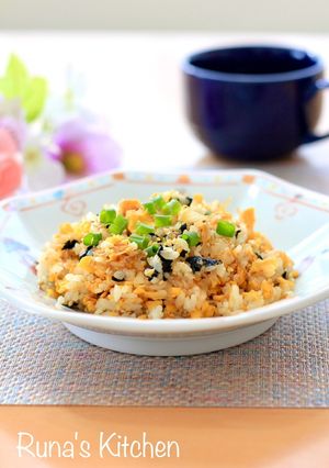 風味抜群！パパッと海苔たまチャーハン-レシピのメイン写真