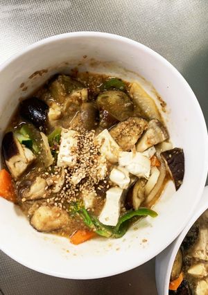 茄子椎茸コク旨プルコギ風味八宝回鍋肉風-レシピのメイン写真