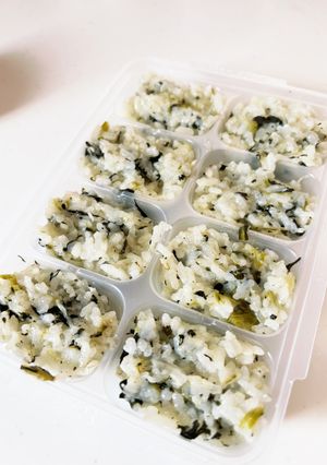 しらす小松菜de鉄分飯（離乳食10ヶ月〜-レシピのメイン写真