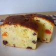 ラム酒漬けドライフルーツのパウンドケーキ