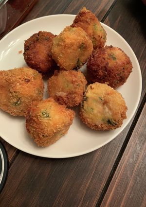 ほうれん草と鶏ひき肉のチーズボール-レシピのメイン写真