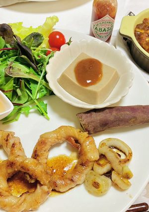 とんでリングめいんの夕飯献立・豚バラ肉-レシピのメイン写真