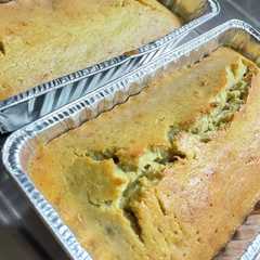 รูปของ バナナ大量消費！バナナケーキ！簡単