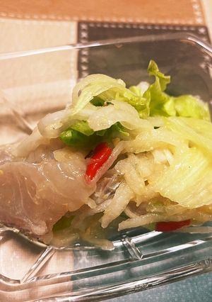 刺身の酢味噌和え（島唐辛子）-レシピのメイン写真