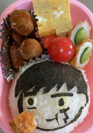 マッシュル　キャラ弁　簡単-レシピのメイン写真