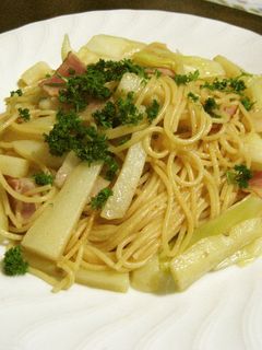 春野菜でパスタしました -レシピのメイン写真