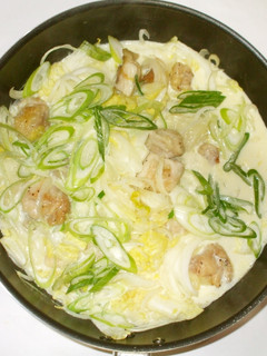 鶏肉白菜の豆乳煮♪胸のつかえに簡単薬膳-レシピのメイン写真