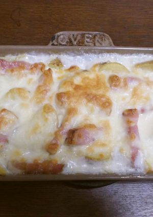 買いおき食材でOK!簡単ポテトグラタン-レシピのメイン写真