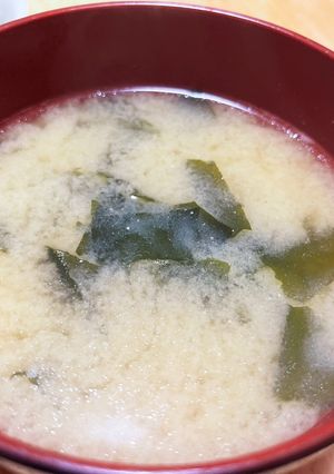 わかめの味噌汁-レシピのメイン写真