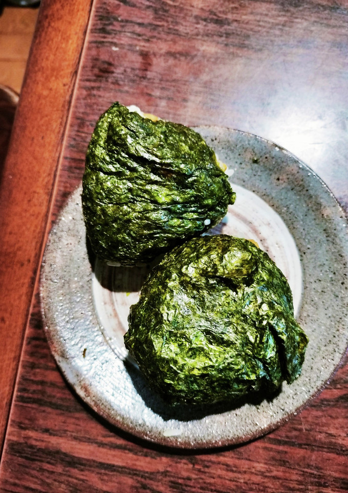 大根漬けと椎茸と青菜のおむすび◇◆弁当用-レシピのメイン写真