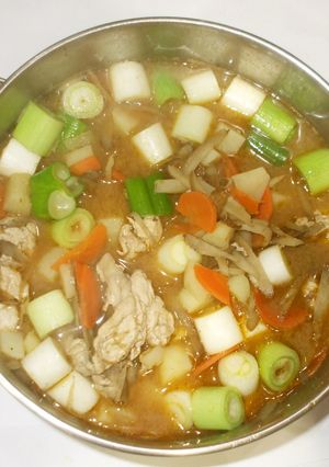 基本の豚汁♪体の潤いUPに簡単薬膳-レシピのメイン写真
