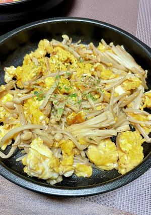 えのきエッグ！3/22-レシピのメイン写真