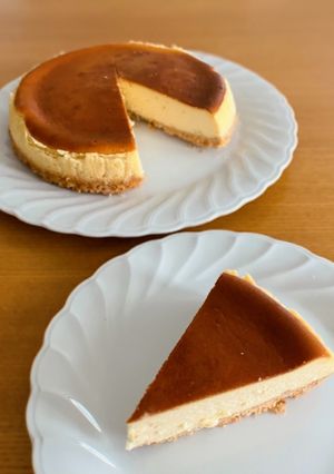 栗原はるみさんのベイクドチーズケーキ-レシピのメイン写真
