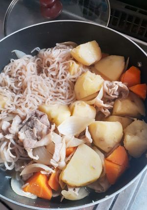 とっても簡単★レンジで時短「肉じゃが」-レシピのメイン写真