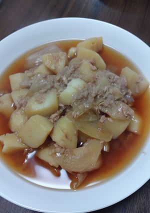 炊飯器で作るツナじゃが-レシピのメイン写真