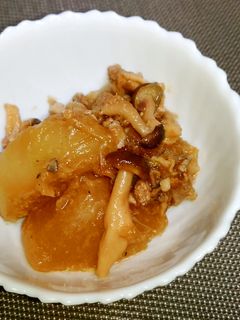 大根煮 ~ サバと肉で W の旨味♪-レシピのメイン写真