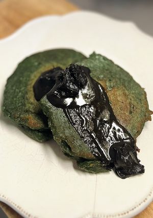 デトックス簡単ヨモギパンケーキ-レシピのメイン写真
