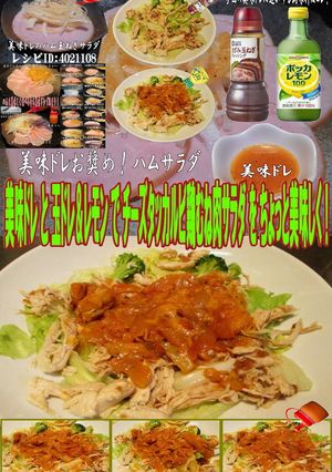美味ドレレモンタッカルビ＆鶏むね肉サラダ-レシピのメイン写真