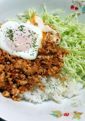 ☆成形しない簡単ロコモコ丼-レシピのメイン写真