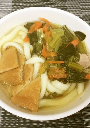 【保育園給食】きつねうどん-レシピのメイン写真