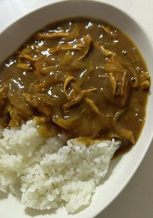 鶏むね肉と玉ねぎだけのカレー-レシピのメイン写真