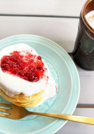 いつものホットケーキ-レシピのメイン写真