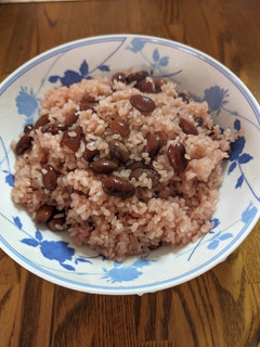 我が家のお赤飯(金時・粒大きめ)-レシピのメイン写真