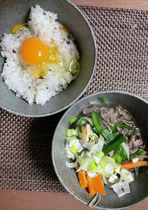 野菜たっぷり肉吸い 肉すい -レシピのメイン写真