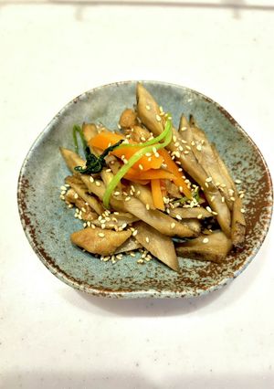 三つ葉入りきんぴら-レシピのメイン写真
