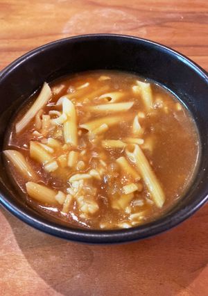 チーズカレースープ&ペンネ☆トマト味-レシピのメイン写真