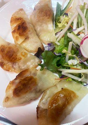 見た目は「餃子」中身は「焼売」レシピ！-レシピのメイン写真
