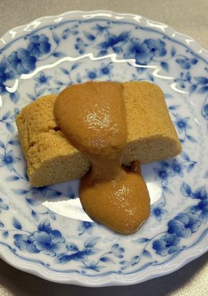 糖質オフきな粉蒸パンクリーム(身内専用)-レシピのメイン写真